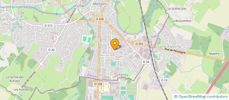 localisation de l'entreprise 524 768 413 à ALENCON