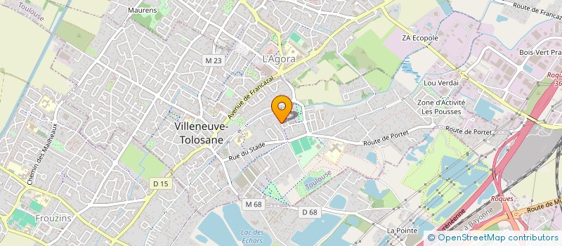 localisation de l'entreprise 524 769 395  à VILLENEUVE-TOLOSANE