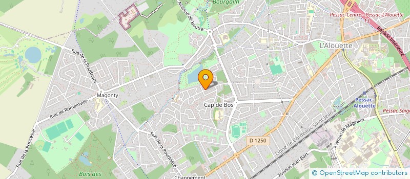 localisation de l'entreprise 524 773 892  à PESSAC