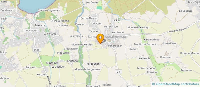 localisation de l'entreprise 524 775 368   LAMPAUL-PLOUDALMEZEAU