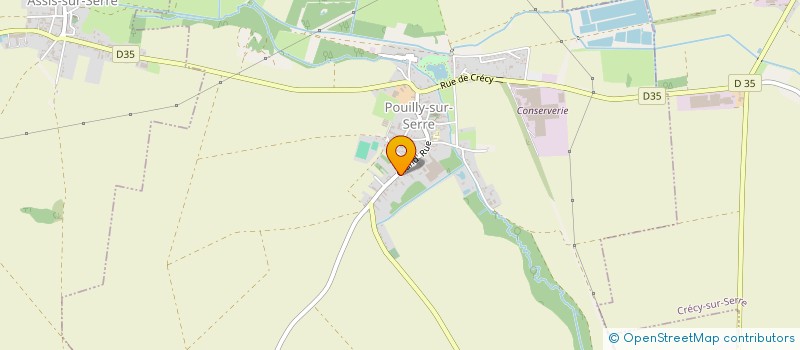 localisation de l'entreprise 524 776 481   ATHIES-SOUS-LAON