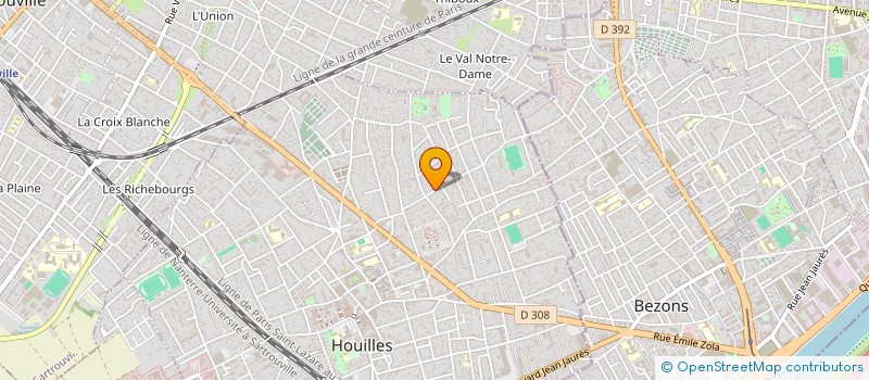 localisation de l'entreprise 524 791 837  à SARTROUVILLE