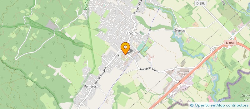 localisation de l'entreprise 524 811 239   THOIRY