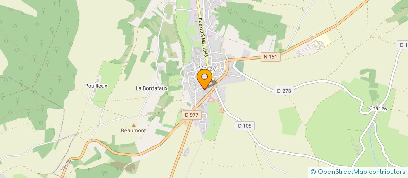 localisation de l'entreprise 524 816 451   VARZY