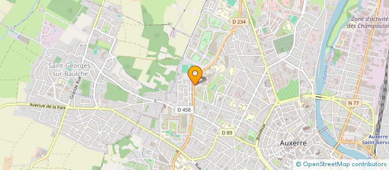 localisation de l'entreprise 524 827 441 à CHATEAUROUX