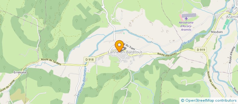 localisation de l'entreprise 524 832 862   ARETTE