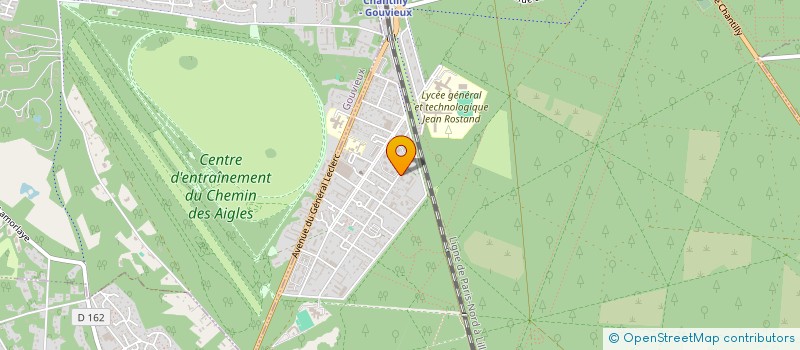 localisation de l'entreprise 524 838 315   CHANTILLY