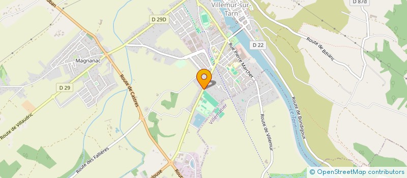 localisation de l'entreprise 524 851 144   VILLEMUR-SUR-TARN