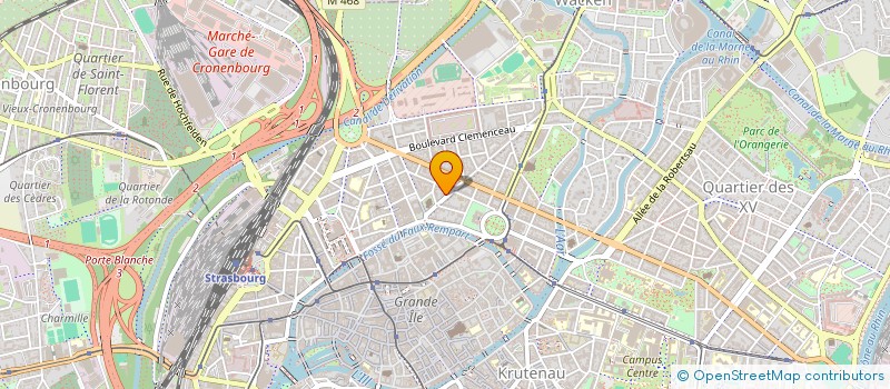 localisation de l'entreprise 524 862 158 à STRASBOURG