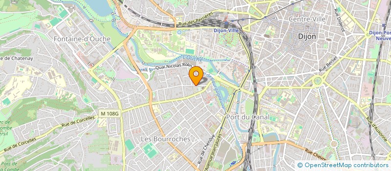 localisation de l'entreprise 524 865 300 à DIJON
