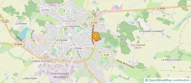 localisation de l'entreprise 524 889 342   CHANTONNAY