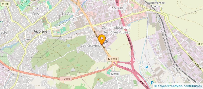 localisation de l'entreprise 524 890 423   AUBIERE