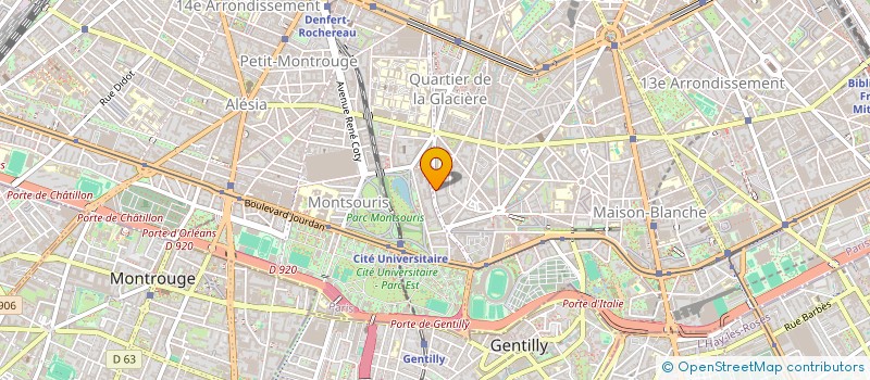 localisation de l'entreprise 524 893 633   PARIS