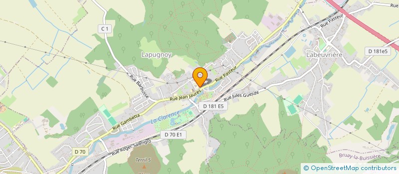 localisation de l'entreprise 524 895 380   LAPUGNOY