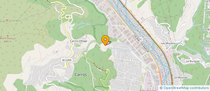 localisation de l'entreprise 524 899 531  à CARROS