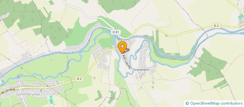 localisation de l'entreprise 524 904 349 à DAMPIERRE