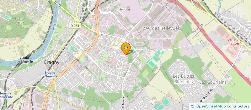 localisation de l'entreprise 524 905 692 à OSNY