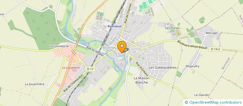 localisation de l'entreprise 524 917 432 à LA BOURDINIERE-SAINT-LOUP