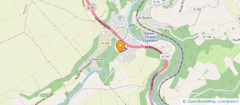 localisation de l'entreprise 524 931 524   ISSOIRE