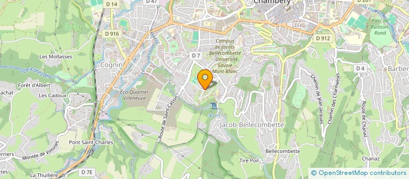 localisation de l'entreprise 524 949 013   YENNE