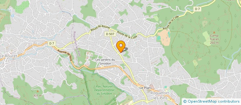 localisation de l'entreprise 524 964 186   ANTIBES