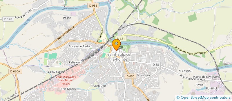 localisation de l'entreprise 524 968 377  à SAINT-SULPICE-LA-POINTE