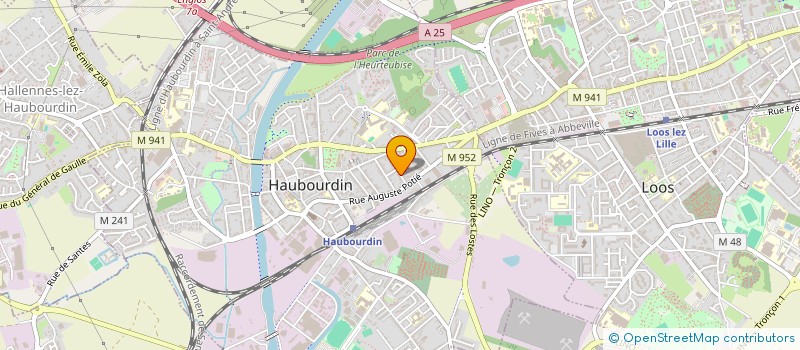 localisation de l'entreprise 524 978 442   HAUBOURDIN