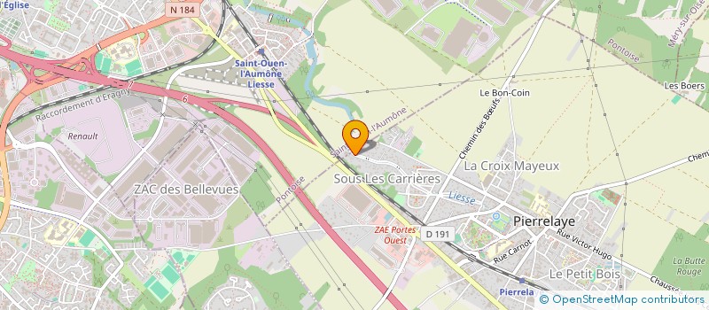 localisation de l'entreprise 524 984 606   PIERRELAYE