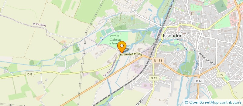 localisation de l'entreprise 524 992 344 à ISSOUDUN