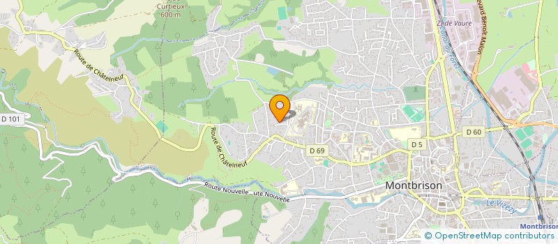 localisation de l'entreprise 524 998 143   CHAZELLES-SUR-LAVIEU