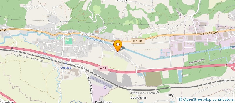 localisation de l'entreprise 525 001 657   CESSIEU