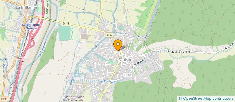 localisation de l'entreprise 525 007 845 à ORAISON