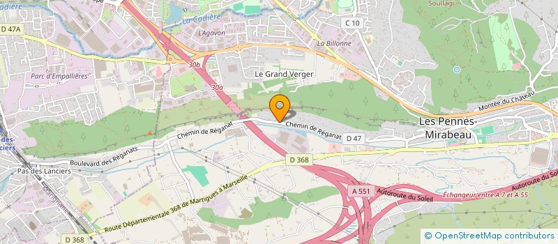 localisation de l'entreprise 525 008 645 à AIX-EN-PROVENCE