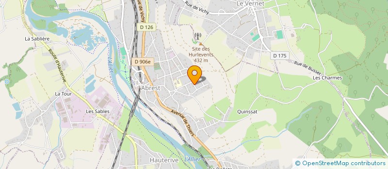 localisation de l'entreprise 525 023 503   ABREST