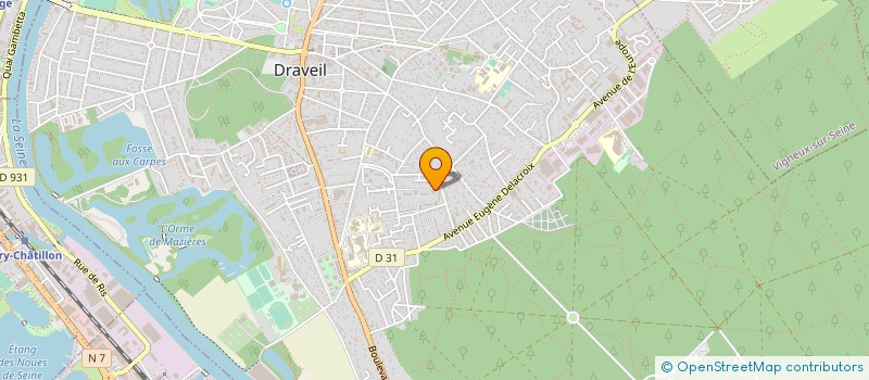 localisation de l'entreprise 525 033 023 à DRAVEIL