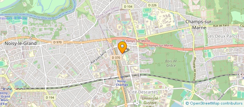 localisation de l'entreprise 525 033 114   LA COURNEUVE