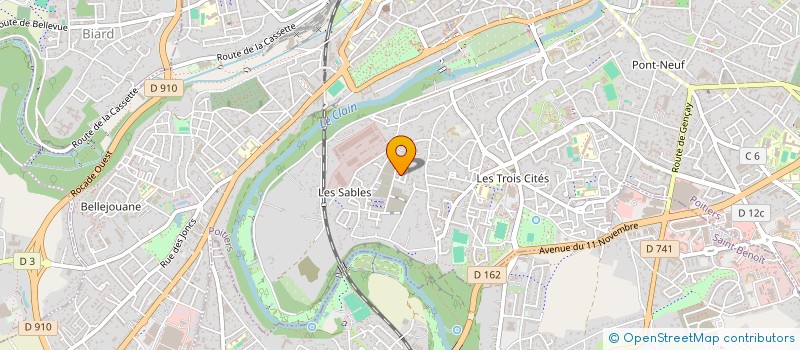 localisation de l'entreprise 525 034 781   POITIERS