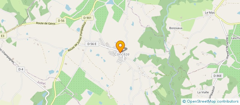 localisation de l'entreprise 525 044 806   SAINT-SORNIN-LAVOLPS