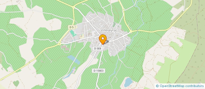 localisation de l'entreprise 525 051 447  à BERGERAC
