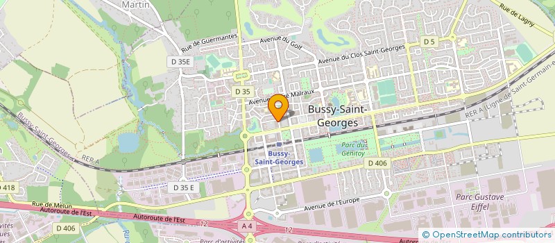 localisation de l'entreprise 525 055 570 à BUSSY-SAINT-GEORGES