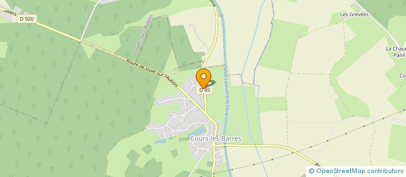 localisation de l'entreprise 525 073 524   COURS-LES-BARRES