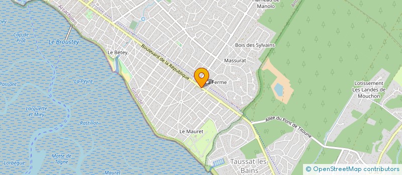 localisation de l'entreprise 525 076 048   ANDERNOS-LES-BAINS