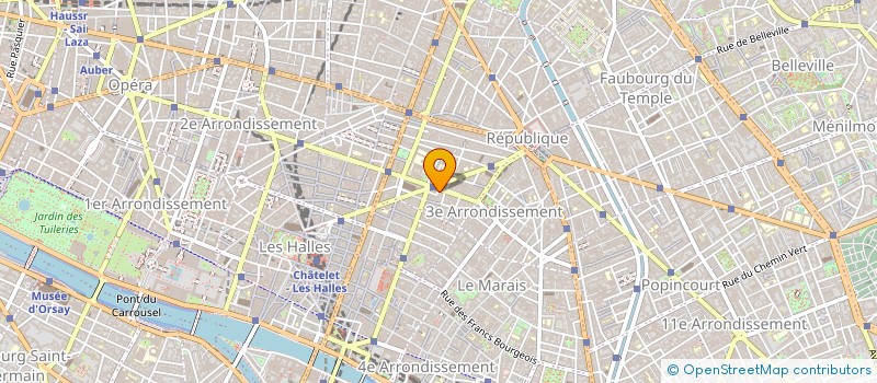 localisation de l'entreprise 525 099 966   PARIS