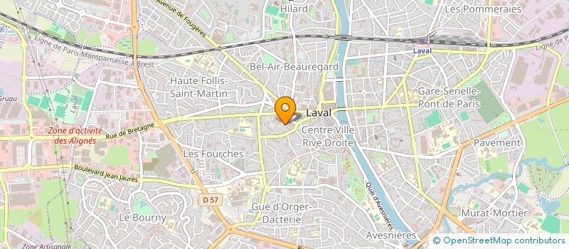 localisation de l'entreprise 525 101 002  à LAVAL