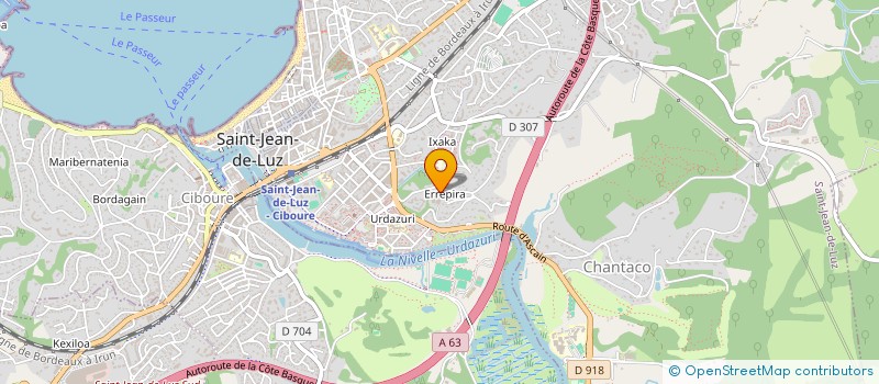 localisation de l'entreprise 525 111 449   SAINT-JEAN-DE-LUZ