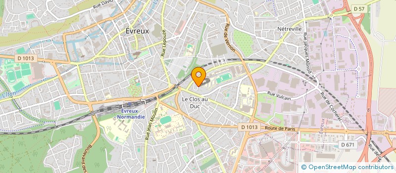 localisation de l'entreprise 525 118 113   EVREUX