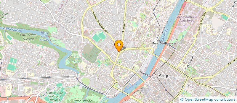 localisation de l'entreprise 525 125 803  à ANGERS