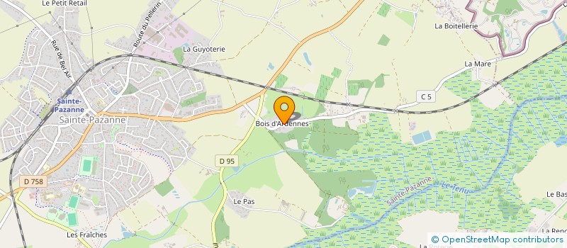 localisation de l'entreprise 525 152 427 à SAINTE-PAZANNE
