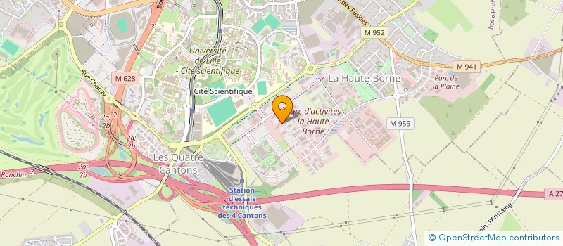 localisation de l'entreprise 525 152 450 à CARQUEFOU