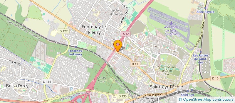 localisation de l'entreprise 525 157 756  à SAINT-CYR-L'ECOLE